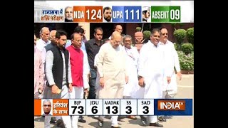 RS Deputy Chairman Election: PM Modi along with other top leaders arrives in parliament