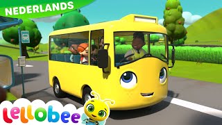 De Wielen van de Bus | Lellobee Nederlands - Kinderliedjes