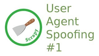 python scrapy shell - user agent spoofing