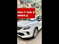 Maruti Suzuki Baleno Lock and Unlock horn Sound