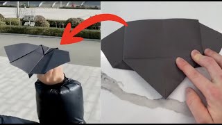 How To Make A SECRET Paper Bat From Home - Step By Step Tutorial..🥷