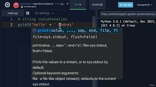 String Concatenation🕵🏼 Learn Python Intermediate 21.11