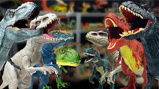 EXTREME Shelf Build Collection Reveal | | T-Rex, Indominus Rex, Indoraptor and More!