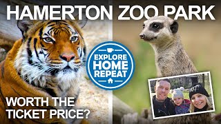 The BEST Zoo You've NEVER Heard Of! Hamerton Zoo Park Review | UK Travel Vlog