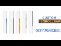 Create Custom Scrollbar Using CSS - Pure CSS Scrollbar Tutorial