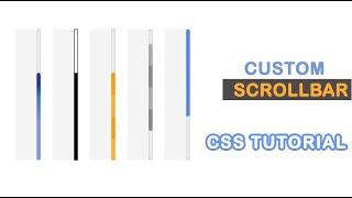 Create Custom Scrollbar Using CSS - Pure CSS Scrollbar Tutorial