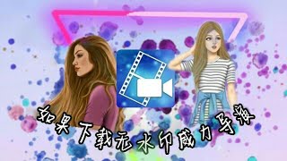 如何下载无水印威力导演