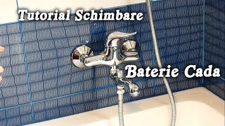 Tutorial schimbare / montare baterie cada / dus