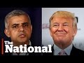 London Mayor Sadiq Khan slams Donald Trump