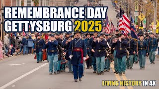 Experience the Gettysburg Remembrance Day Parade 2025
