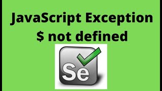 org.openqa.selenium.JavascriptException: javascript error: $ is not defined in ashot library