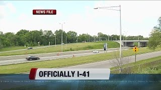 Highway 41 officially part of interstate system