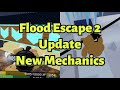 FLOOD ESCAPE 2 UPDATE | NEW MECHANICS | ZIPPLINE AND SLIDE | Flood Escape 2 Update Overview