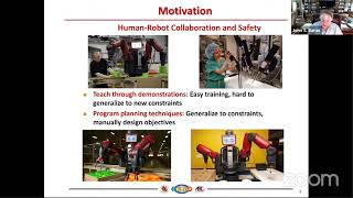 Maryland Robotics Center Research Symposium 2021, May 25, 2021: John Baras