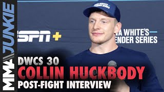 Collin Huckbody visualized making it to UFC | DWCS 30 post-fight interview