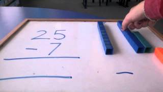 Subtraction Algorithm with Unifix