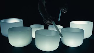 Crystal Singing Bowls ☯️ Sound Bath for DEEP SLEEP (432 Hz)