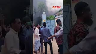 গাজীপুরে বোতাম তৈরির কারখানায় ভয়াবহ আগুন #fireincident #gazipur #factory #deshtv #shorts