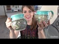 Kiln Opening! Carved Mugs, New Glaze Tests and Fab Color Combos!