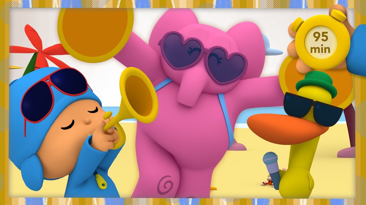 🎷 POCOYO AND NINA - Music Band [95 Minutes] | ANIMATED CARTOON For ...