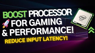 🔧 How To BOOST Your CPU/Processor For Gaming & Performance With 3 Simple Steps✅