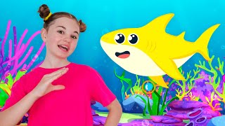 Baby Shark Doo Doo Doo | Nick and Poli Dance | Nursery Rhymes & Kids Songs