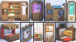 Minecraft: 20 Interior Decorations Ideas and Design!
