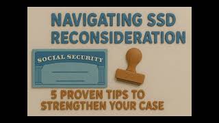 Navigating SSD Reconsideration: 5 Proven Tips to Strengthen Your Case