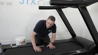 How to lubricate a treadmill running belt
