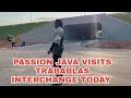 PASSION JAVA VISITS AND DANCED AT TRABABLAS INTERCHANGE TODAY