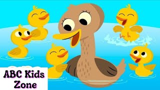 five little ducks | kids songs | super simple songs | nursery rhymes | cartoons for kids
