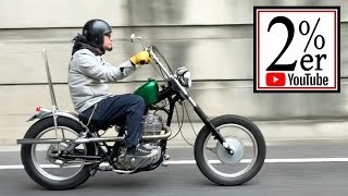 №83 SR400フリスコスタイルカスタム 2%ER チョッパー ボバー chopper bobber frisco japan