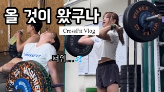 여름아! 잘 부탁해 💦💦 #crossfit #크로스핏