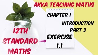 12th Maths|Chapter:1|Exercise 1.1|Introduction part 3|Application of matrices to cryptography