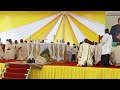 the liturny of saints for bungoma bishop monsignor mark kadima during his installation ceremony