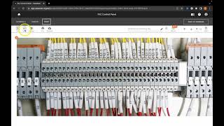 Extracting wiring tags from a control panel