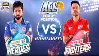 Khyber Fighters 🆚 Himaliya Heroes | Match Highlights | ARY Celebrity League