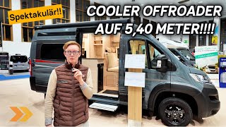 Geiler Offroad Camper Bürstner Campeo C 540 4x4