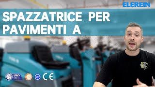 spazzatrice per pavimenti a spazzola | Più di 30 anni di esperienza di successo vi aiutano ad ave...