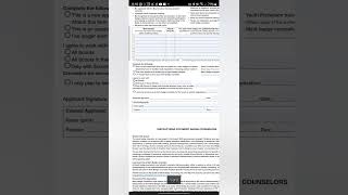 How to find and fill out a merit badge counselor application.