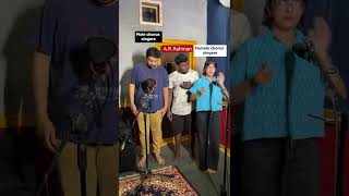 Ponniyin Selvan Song |  Mic Testing Check | #ps1 | #ponniyinselvan | #shorts