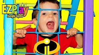 Incredibles 2 Funny Jack Jack Plays At EZPlay Park & Opens Pikmi Pops!