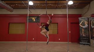 Carla Cerceau: Aerial Hoop performance to When the Party's Over