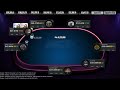 $530 main event $281k to 1st final table winter series $1 5m gtd. cards up replay