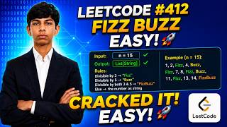LeetCode #412 | Fizz Buzz | Simulation Approach in C++