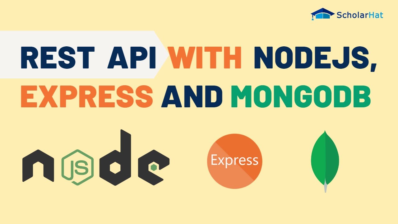 Building REST API With NodeJS, Express, MongoDB, Mongoose - Full Course ...