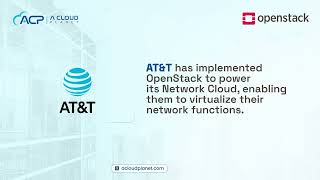 AT&T Uses Openstack-A Cloud Planet