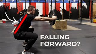 Falling Forward in Your Squat? - How to Fix It!