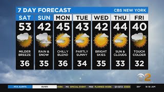 New York Weather: CBS2's 1/2 Saturday Morning Update