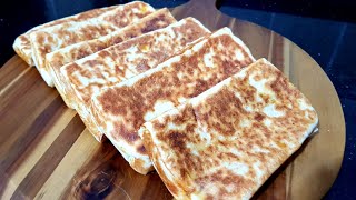 فطائر تركية بالعجينة القطنية السحرية لخرجاتكم الصيفية Crêpes turques